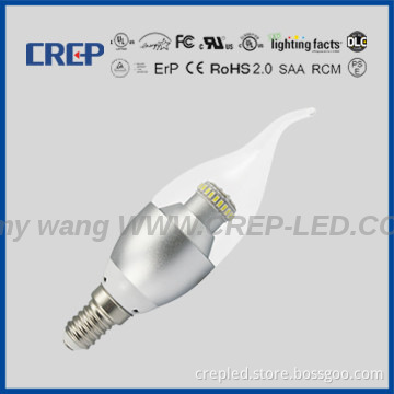 UL,CUL,SAA,RCM  4W led candle light bulb